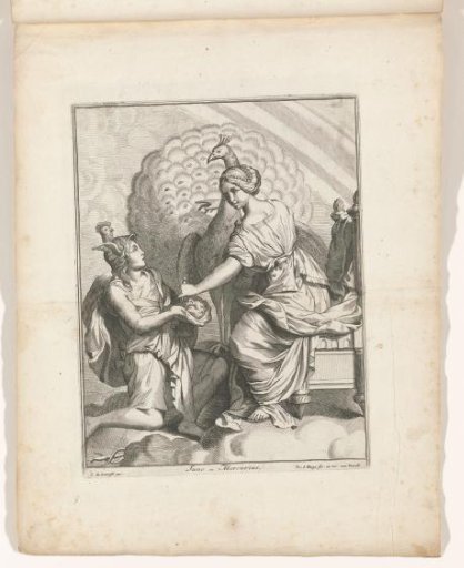 Print 10 from a Series of Drawing Examples with Juno