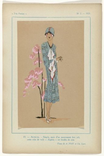 Très Parisien, 1925, No. 7, Pl. 15. - AUTEUIL