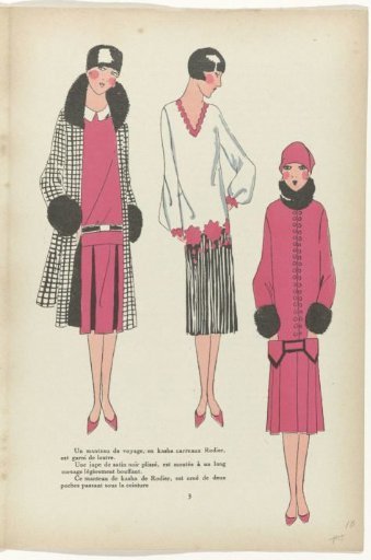 Très Parisien, 1925, No. 11, p. 3: A Traveling Coat (...)