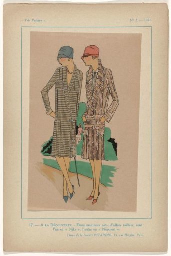 Très Parisien, 1926, No. 2, Pl. 17: IN DISCOVERY
