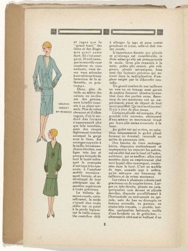 Très Parisien, 1926, No. 2, p. 2: Fashion in General