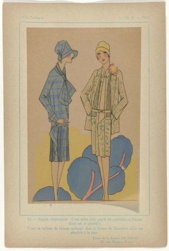 Very Parisian, 1927, No. 3, Pl. 12.- SUNSET