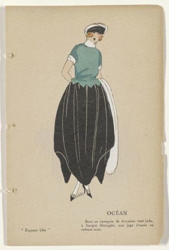 Always Chic: The Dresses, Winter 1921-1922: Océan