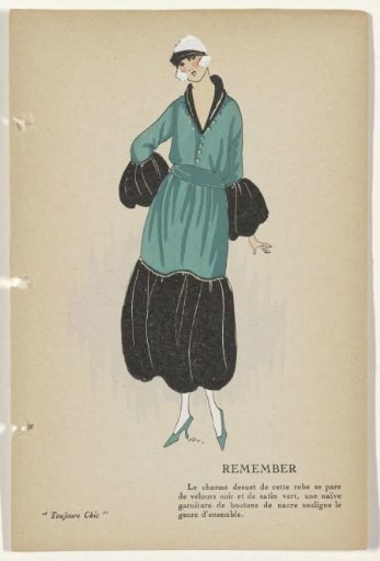 Always Chic: The Dresses, Winter 1921-1922: Remember