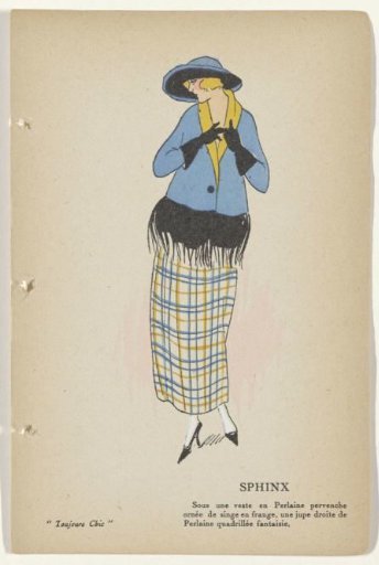 Always Chic: The Suits and Coats, Winter 1921-1922: Sphinx