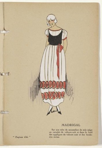 Toujours Chic The Dresses, Winter 1921-1922: Madrigal