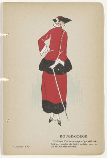 Always Chic: The Dresses, Winter 1921-1922: Rouge-Gorge