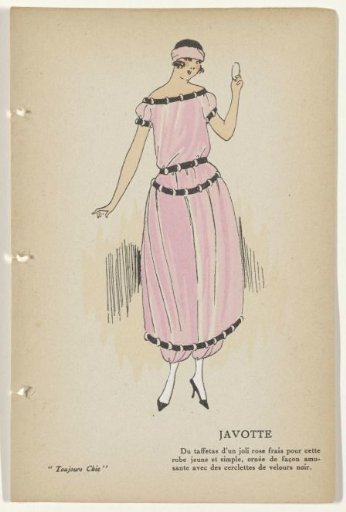 Always Chic: Evening Gowns, Winter 1921-1922: Javotte