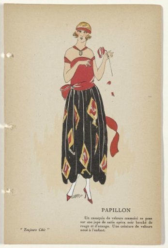 Always Chic, Evening Gowns, Winter 1921-1922: Papillon