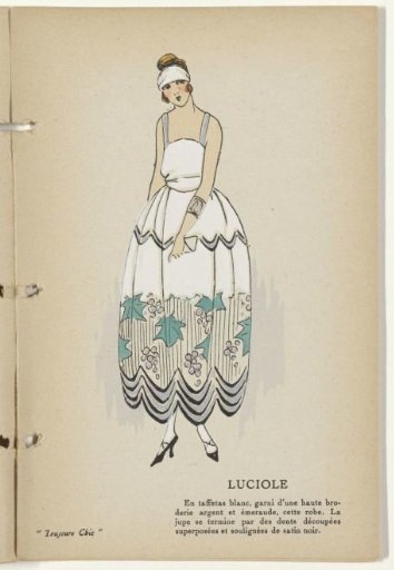 Toujours Chic, Evening Toilettes, Winter 1921-1922: Luciole