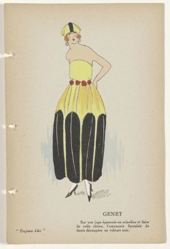 Toujours Chic, Evening Toilettes, Winter 1921-1922: Genet