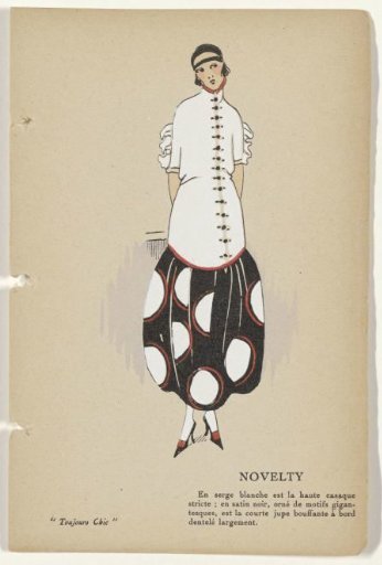 Toujours Chic The Dresses, Winter 1921-1922: Novelty