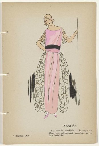 Toujours Chic, Undresses, Winter 1921-1922: Azalée