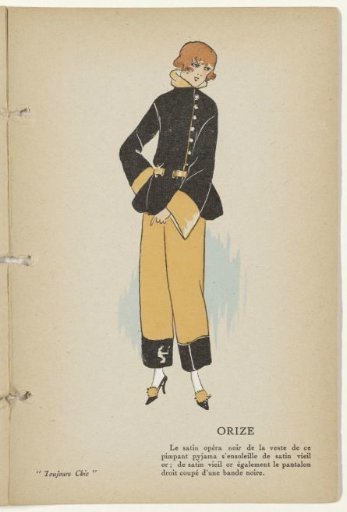 Toujours Chic, Undresses, Winter 1921-1922: Orize