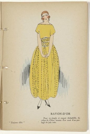 Toujours Chic, Undresses, Winter 1921-1922: Rayon-d'or