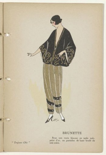 Toujours Chic, Undresses, Winter 1921-1922: Brunette