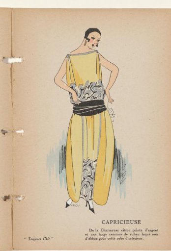 Toujours Chic, Undresses, Winter 1921-1922: Capricieuse