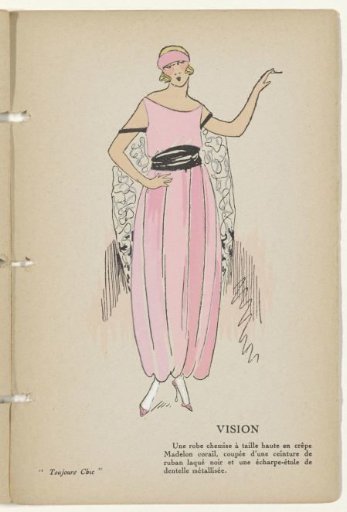 Toujours Chic, Undresses, Winter 1921-1922: Vision