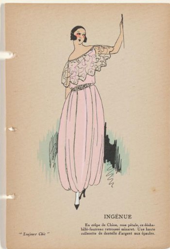 Toujours Chic, Undresses, Winter 1921-1922: Ingénue