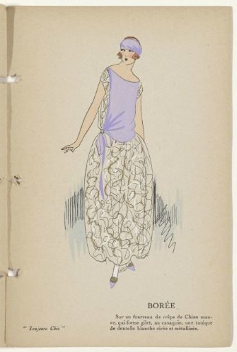 Toujours Chic, Undresses, Winter 1921-1922: Borée