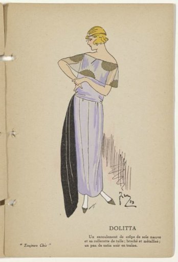 Toujours Chic, Undresses, Winter 1921-1922: Dolitta