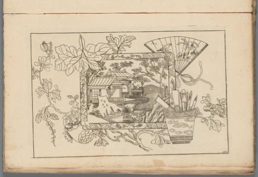 Still life of Chinese objects and representations