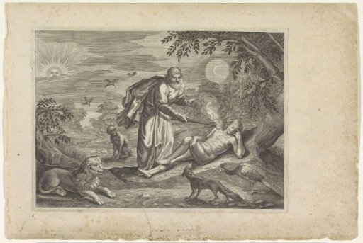 Prometheus creates the first man