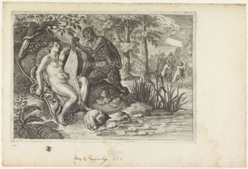 Pan Spying on the Sleeping Diana