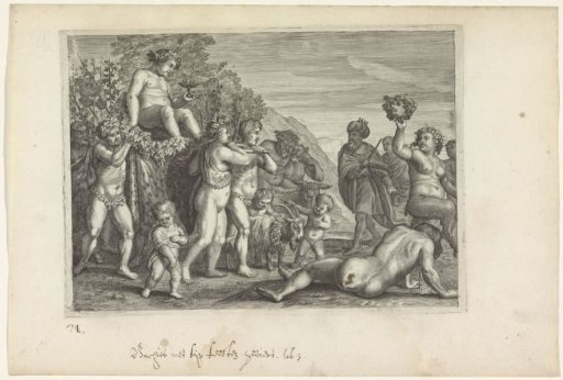 Triumphal procession of Bacchus