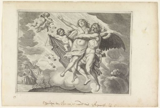 Boreas abducts Oreithyia