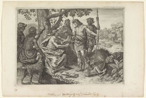 Meleager Presents the Head of the Caledonian Boar to Atalanta