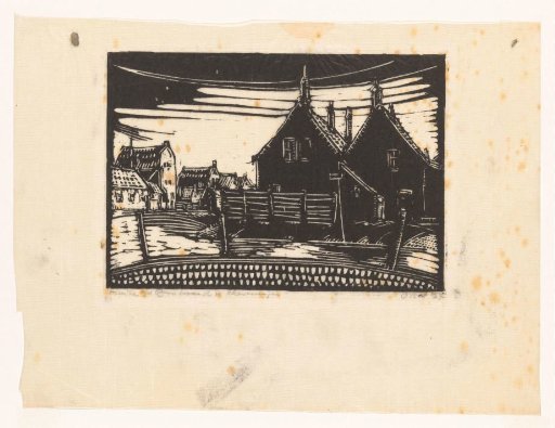 Houses on the boulevard in Scheveningen