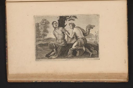 Apollo flays Marsyas