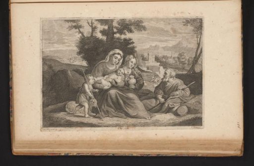 The Holy Family with the Young John the Baptist and Mary Magdalene