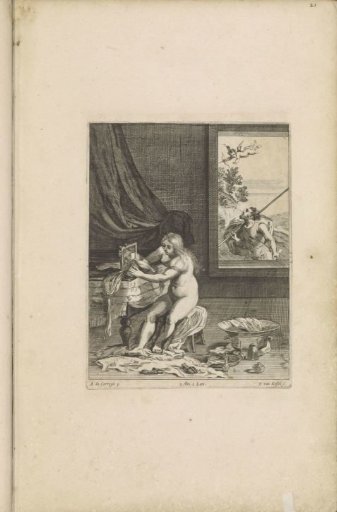 Venus at her toilet