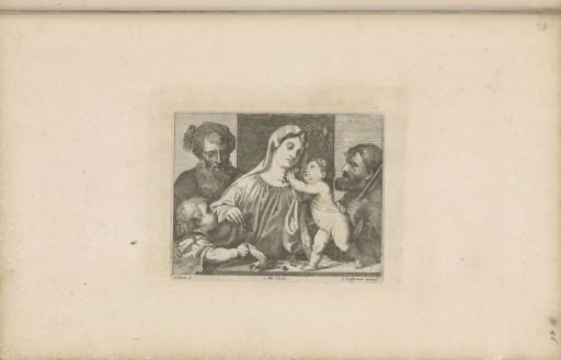 The Holy Family with John the Baptist and St. Zacharias