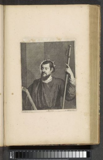 Portrait of Francesco Filetto as Saint James the Greater
