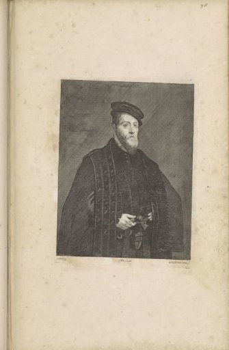 Portrait of an unknown nobleman with a cap