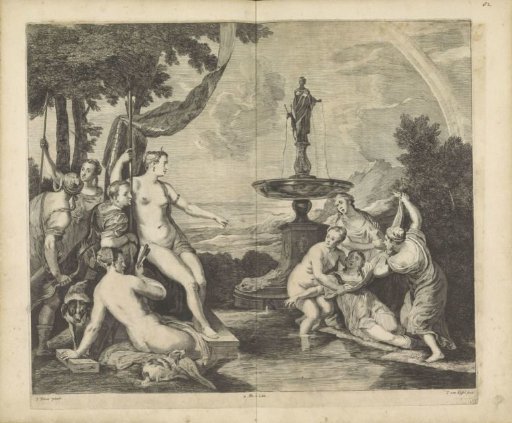 Diana discovers the pregnancy of Callisto