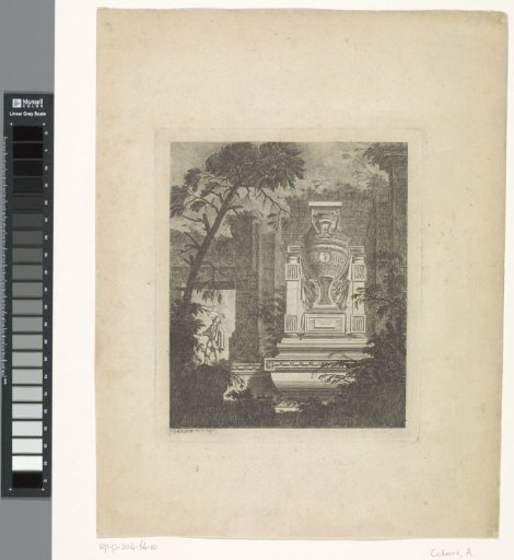 Landscape with grotesque vases, ruins and other ancient remains