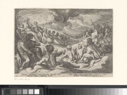 Jupiter asks the Olympian gods for advice