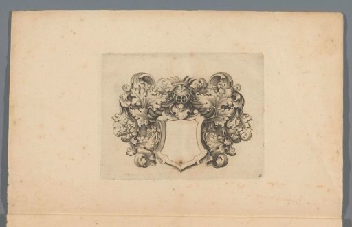 Cartouche for a Coat of Arms