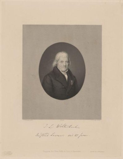 Portrait of Johannes Leonardus Wolterbeek