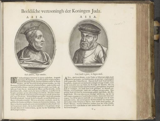 Portraits of the Kings Abijah and Asa