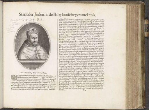 Portrait of the High Priest Jaddua