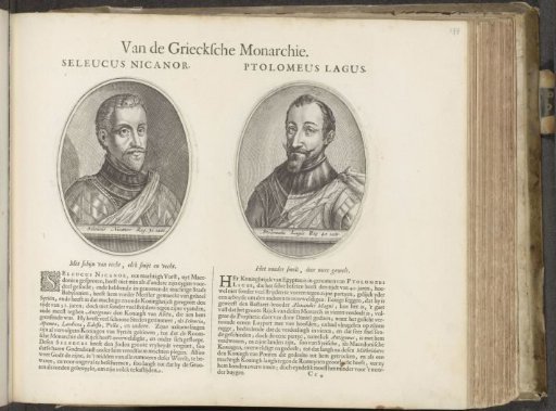 Portraits of Seleucus I and Ptolemaeus I