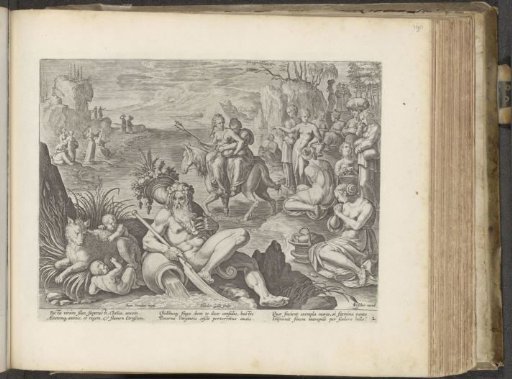 Cloelia crosses the Tiber