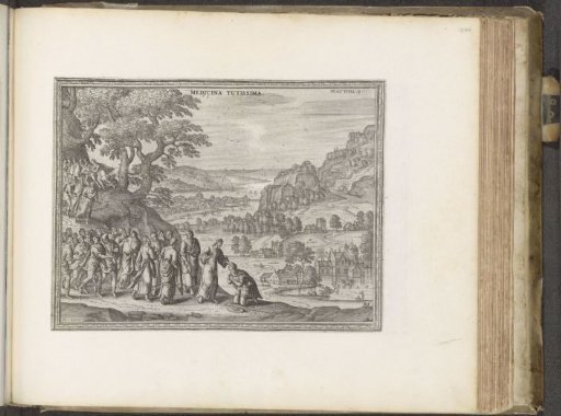 Healing of a leper