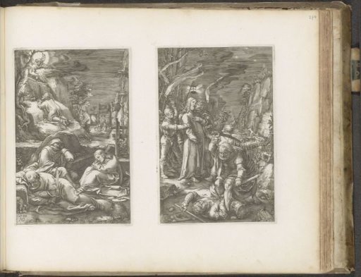 Christ in the Garden of Gethsemane / The Arrest of Christ