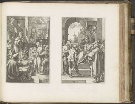 Christ Before Caiaphas / Christ Before Pilate